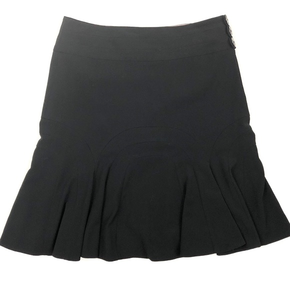 Anthropologie Dresses & Skirts - Anthropologie fit and flare black skirt